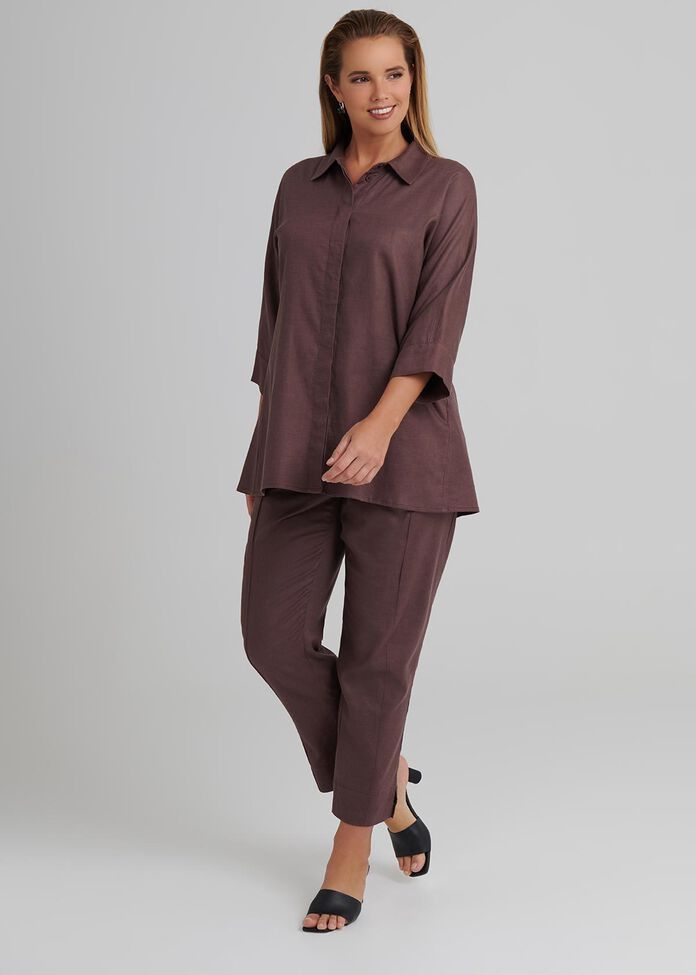 Hana Linen Pant, , hi-res