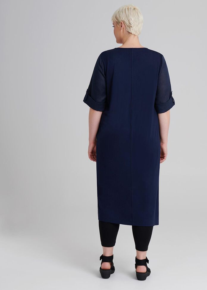 Montagu Linen Dress, , hi-res