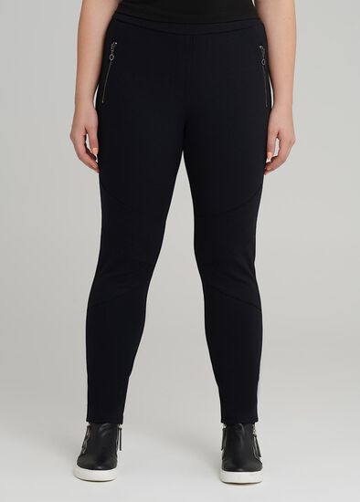 Plus Size Coco Luxe Spliced Legging