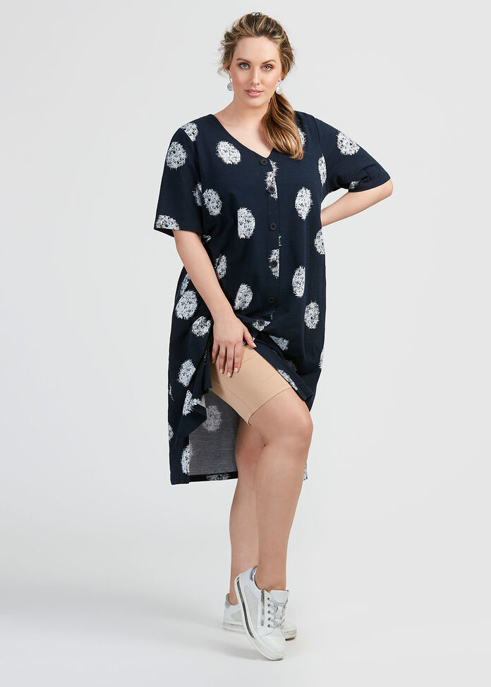 Cotton Ella Spot Dress, , hi-res