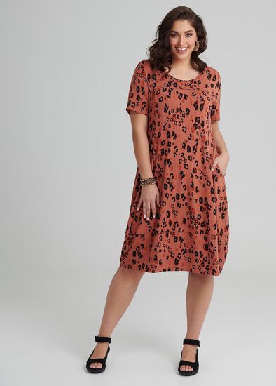 Plus Size Bamboo Jamila Dress