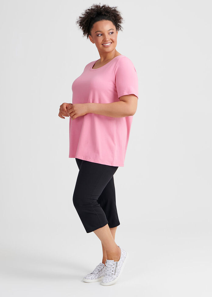 Yoga Organic Crop Pant, , hi-res