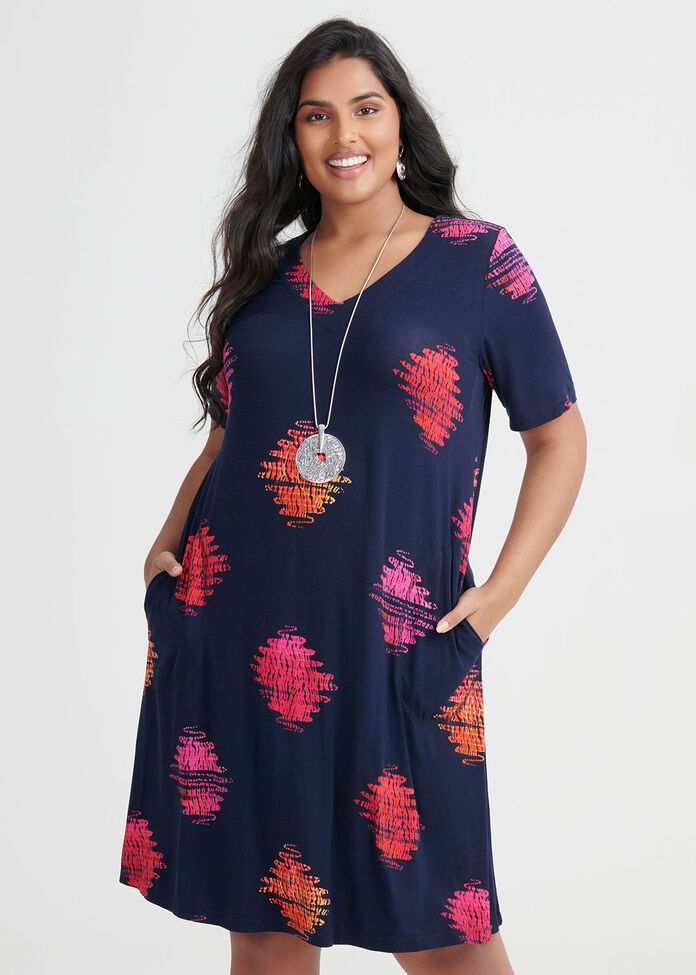 Bamboo Mila Spot Dress, , hi-res