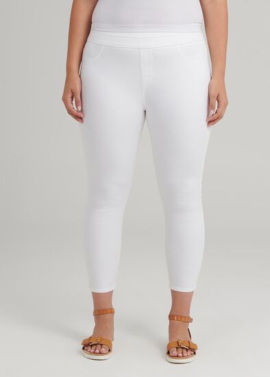 Plus Size Fresh Start Crop Pant