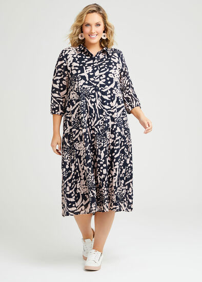 Plus Size Cotton Samara Dress