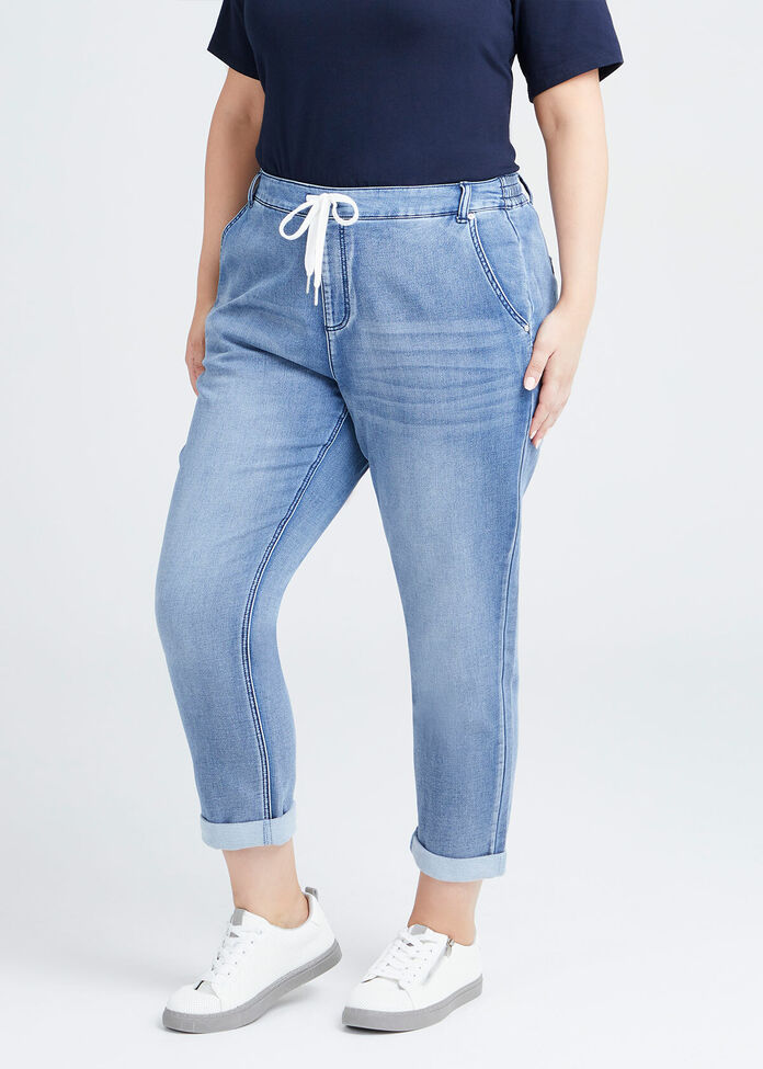 Iconic Flat Front Jogger, , hi-res