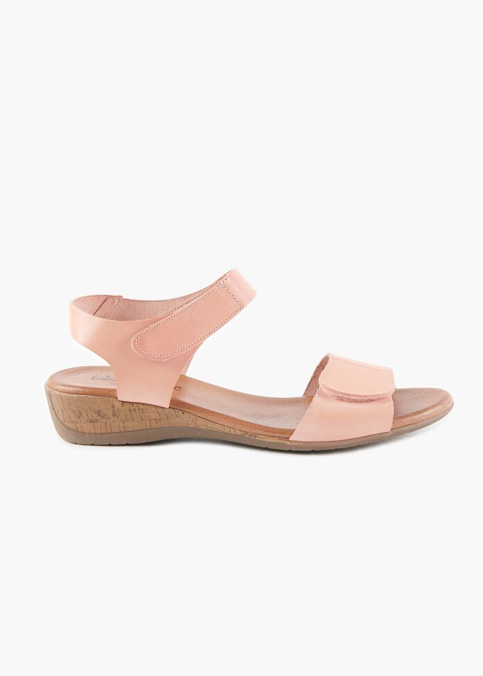 Barcelona Leather Sandal, , hi-res