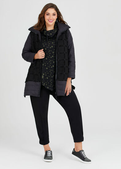 Plus Size Trifecta Puffer Coat