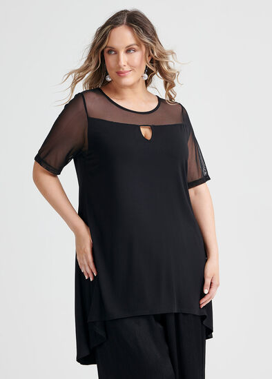 Plus Size Bamboo Elsa Top