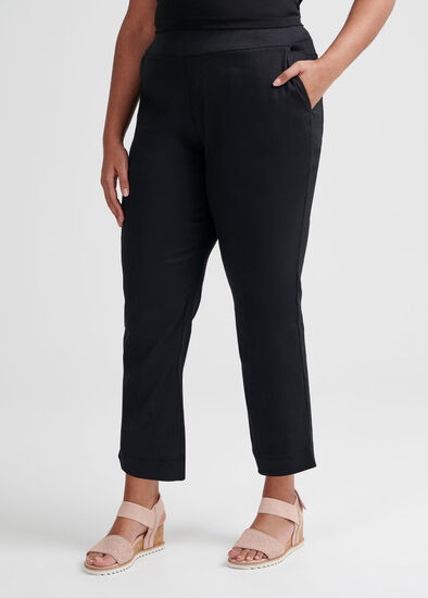 Plus Size Soleil Linen Pant