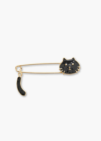 Black Cat Pin