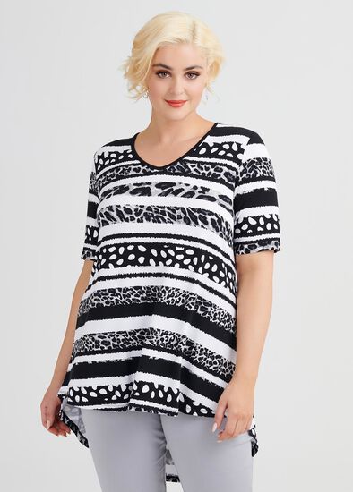 Plus Size Bamboo Lets Go Wild Tunic