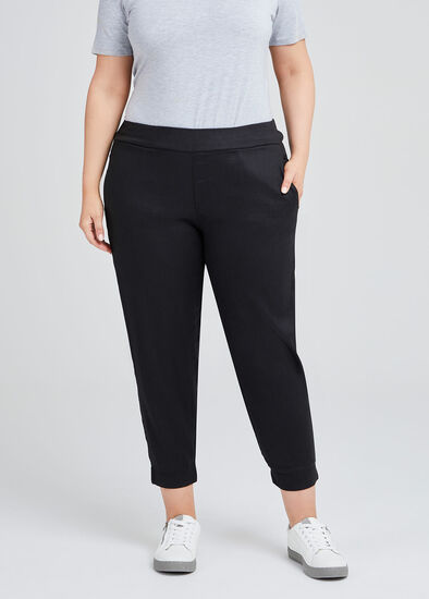 Plus Size Linen Stretch Elemental Pant