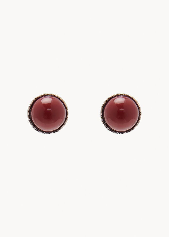 Mantra Stud Earrings, , hi-res