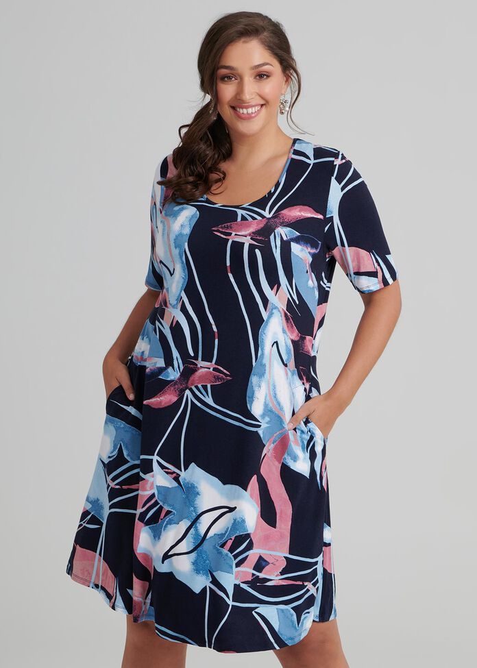 Estelle Bamboo Dress, , hi-res