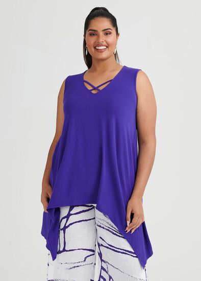 Plus Size Rihanna Bamboo Tank