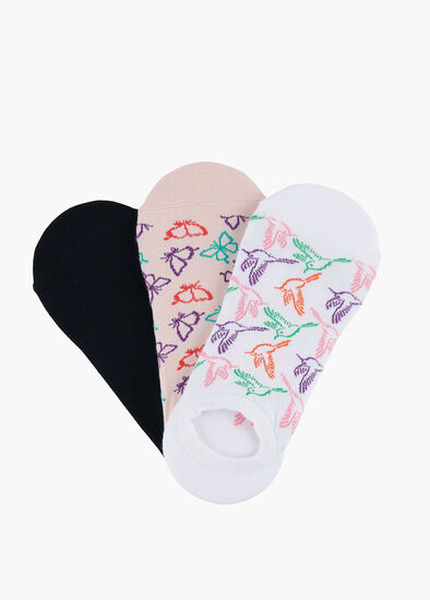 Set/3 Bamboo Wings Socks