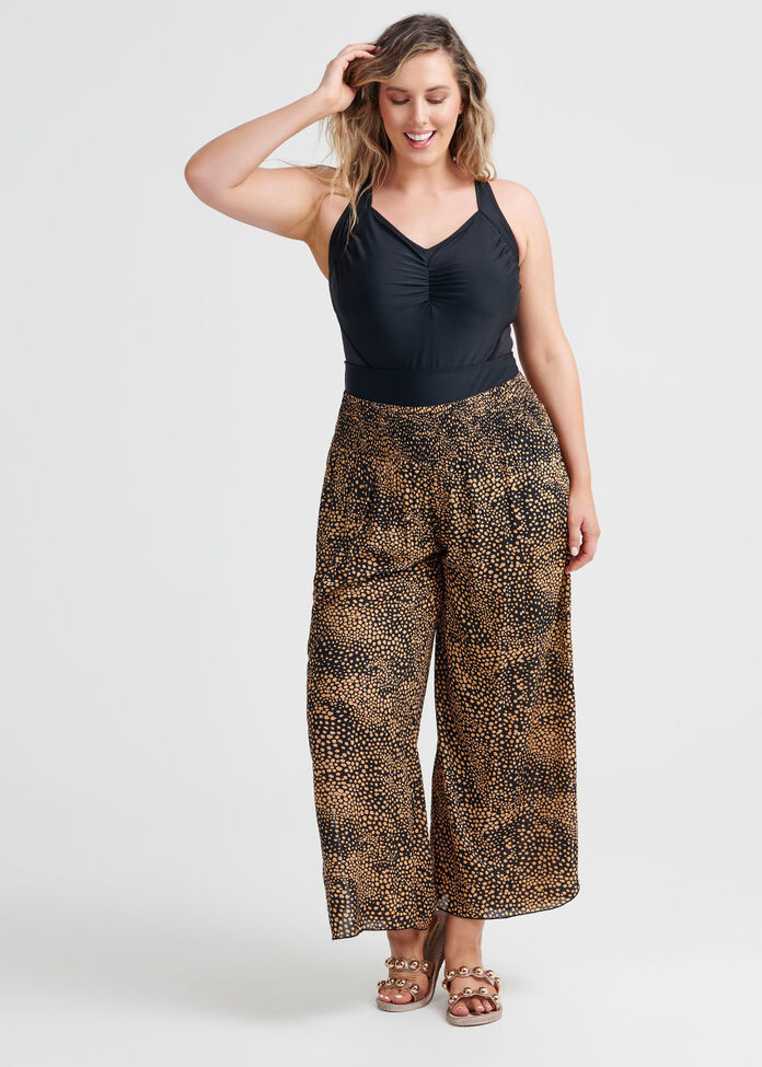 Modal Sunset Hues Pant, , hi-res