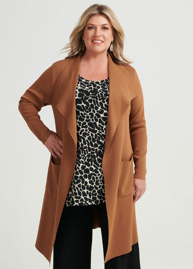 Plus Size Midtown Coatigan