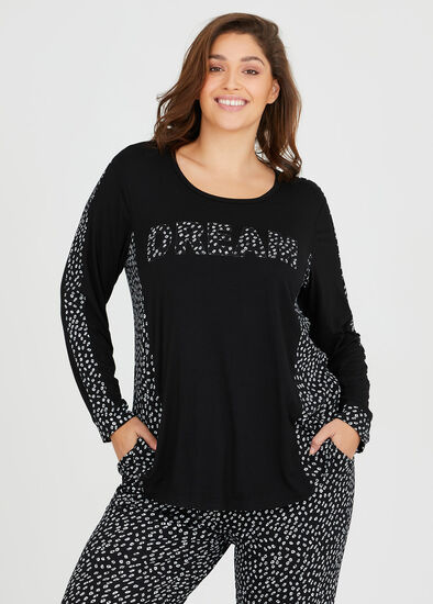 Plus Size Bamboo Dream Pj Top