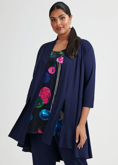 Plus Size Bamboo Principle Cardi