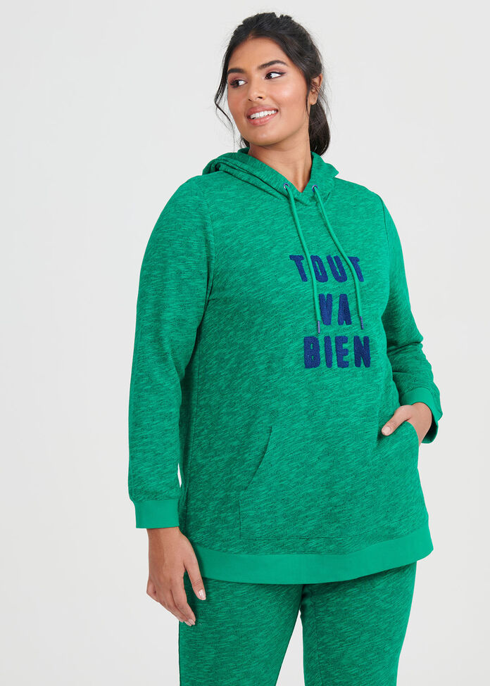 Amazon Melange Hoodie, , hi-res