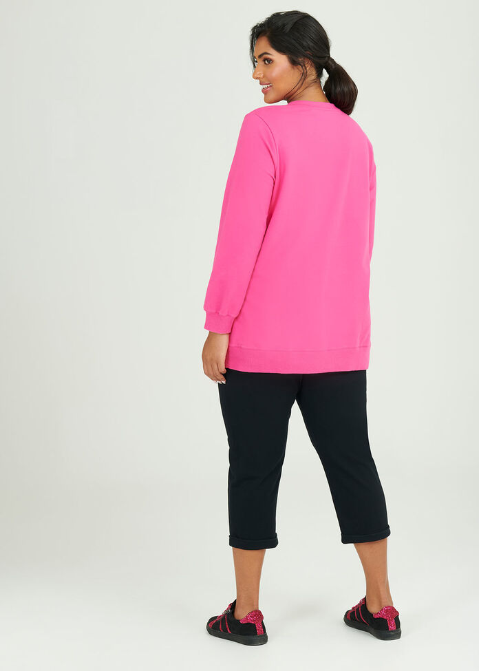 Organic Jadore Sweat Top, , hi-res