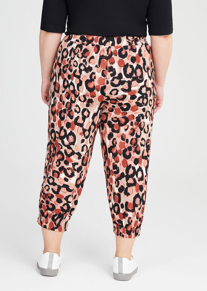 Petite Bamboo Animal Crop Pant, , hi-res