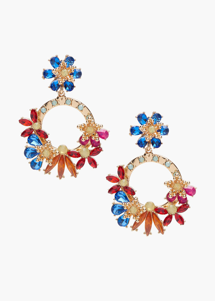 Round The Garden Earrings, , hi-res