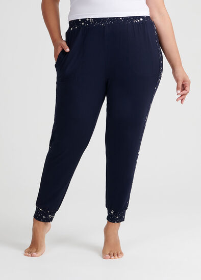 Plus Size Star Lounge Pant