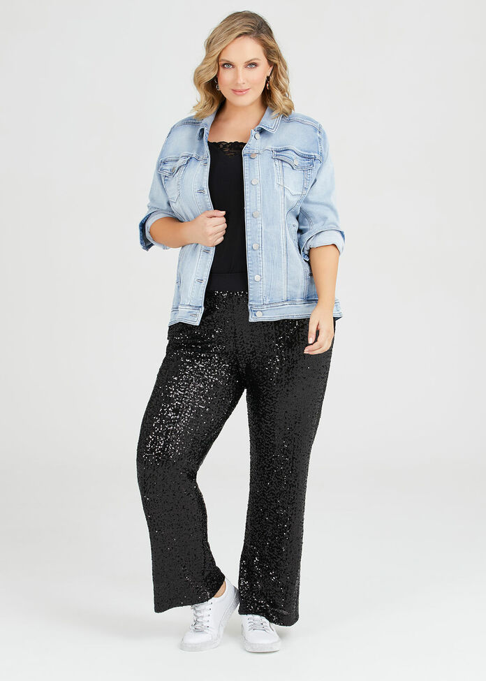 Sparkle Sequin Pant, , hi-res