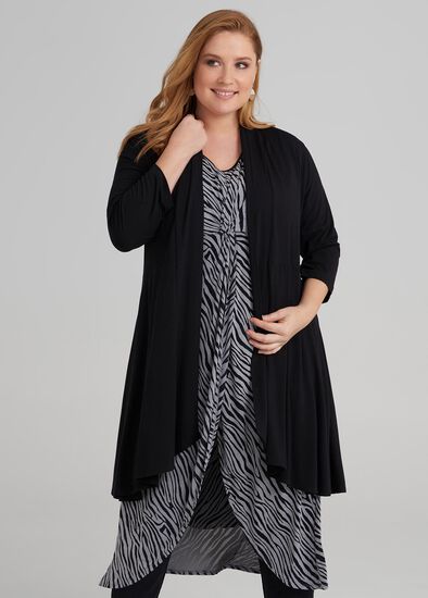 Plus Size Bamboo Ultimate Cardi