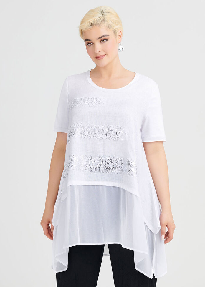 Born This Way Linen Tunic, , hi-res