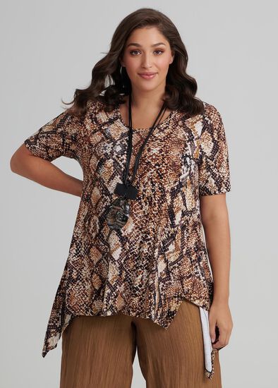 Plus Size Bamboo Java Top