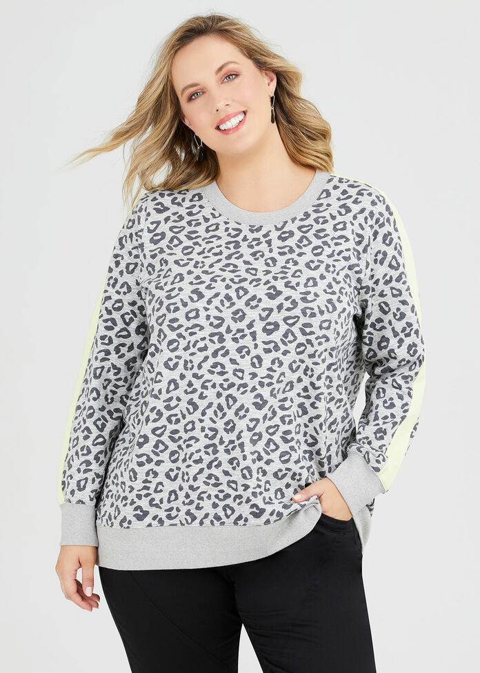 Cotton Ocelot Sweat, , hi-res