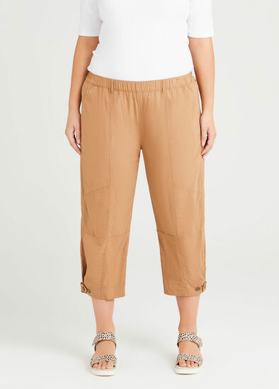 Plus Size Wanderlust Cargo Crop Pant