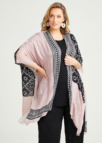 Blush Tribal Cape