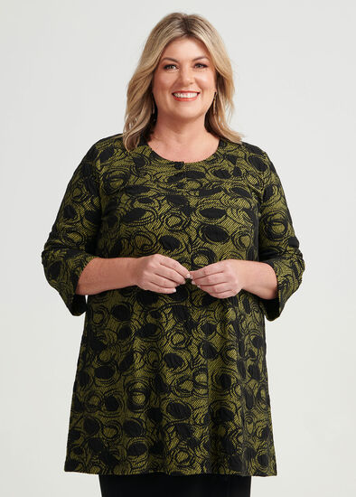 Plus Size Circuit Tunic