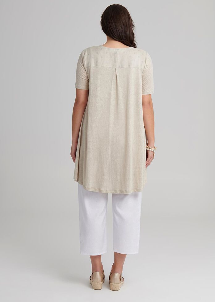 Linen Sebou Top, , hi-res