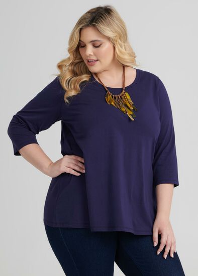 Plus Size Organic Swing Top