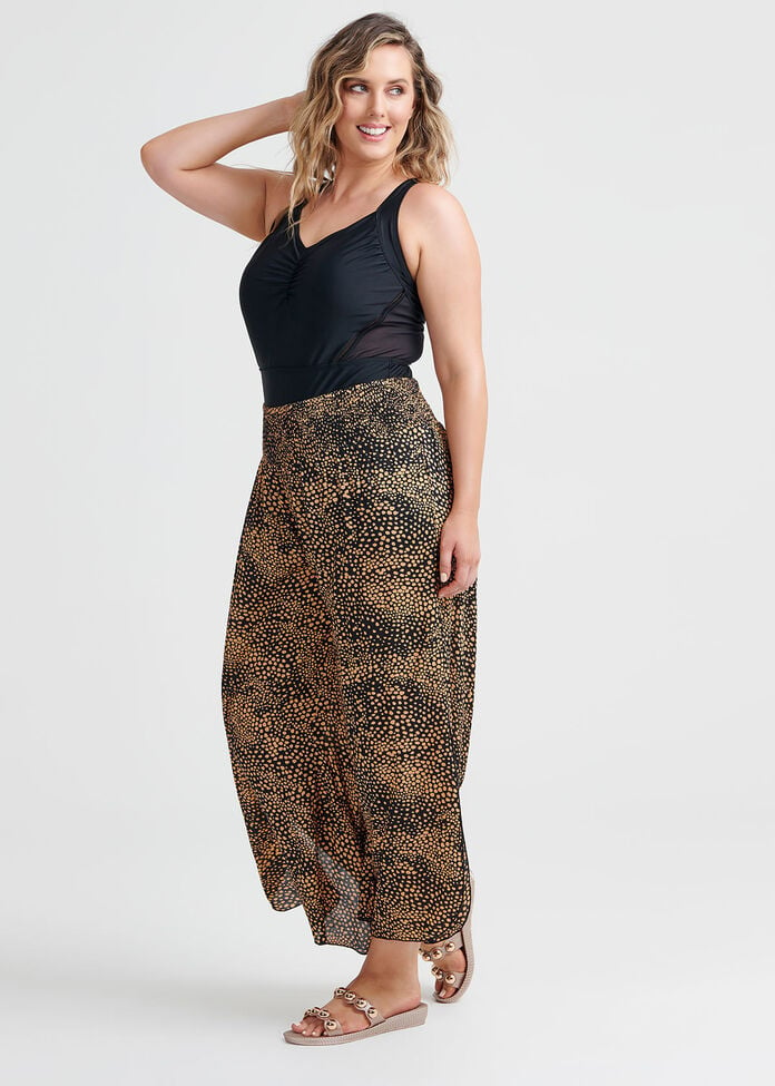 Modal Sunset Hues Pant, , hi-res