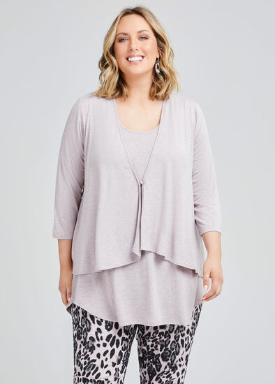 Plus Size Milla Bamboo Cardigan