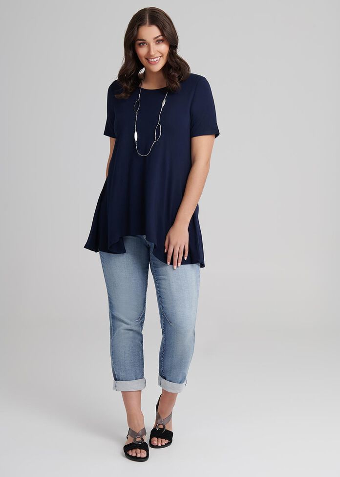 Bamboo Foundation S/s Top, , hi-res