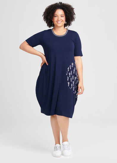 Plus Size Encore Viscose Dress