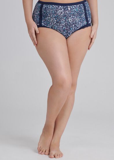 Plus Size 2Pk Animal Print Brief