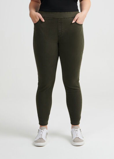 Plus Size Reverence Slim Pant