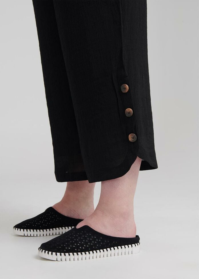 Sahara Button Crop Pant, , hi-res