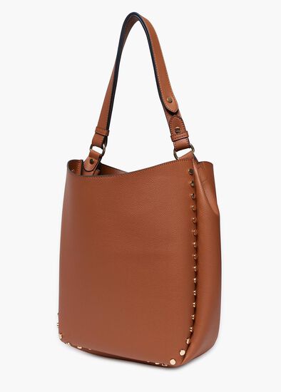 Stephie Studded Hobo Bag