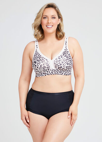 Plus Size Wirefree Cooling Lounge Bra