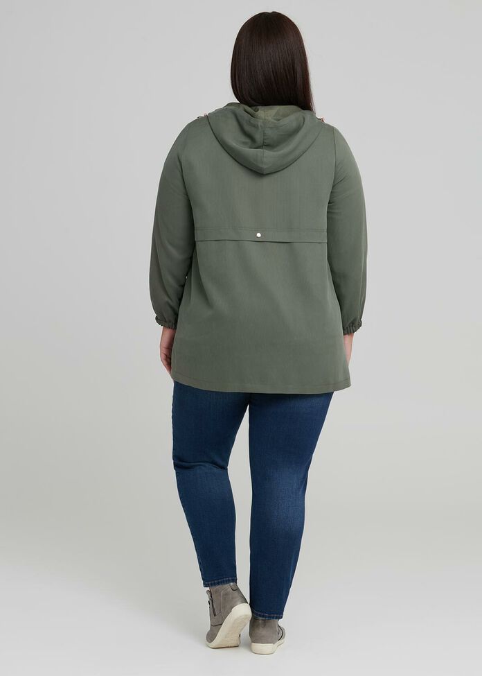 Urban Chic Hooded Jacket, , hi-res